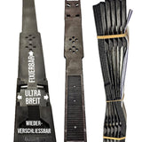 erhältlich im 10er Pack in schwarz. Fix Strap PRO Ultra Breit und Wiederverschliessbar.