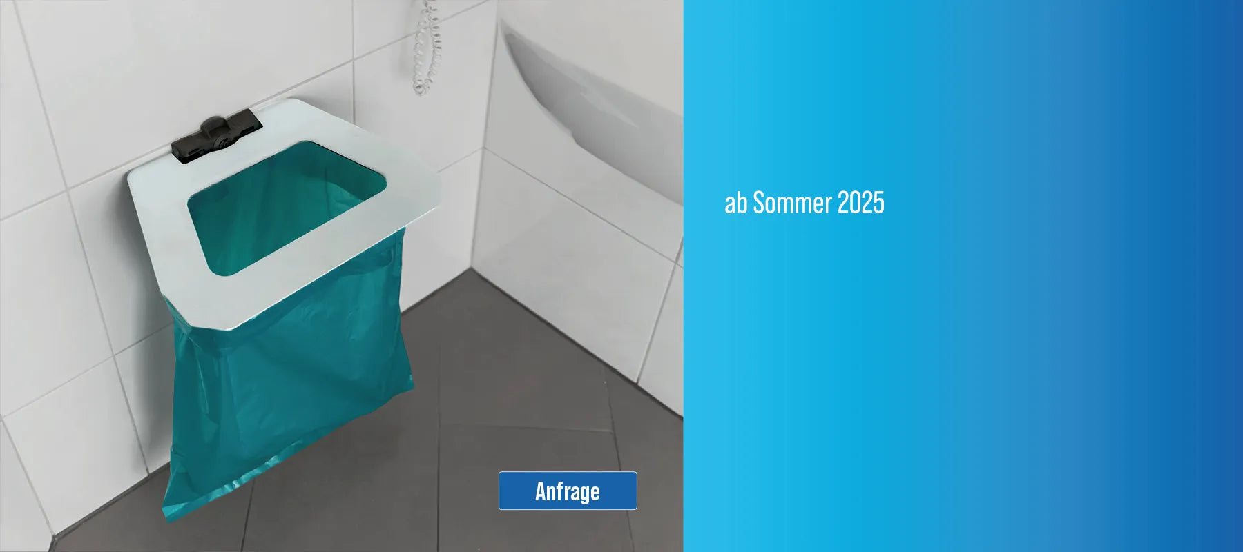 gestalten Sie ihren eigenen Mülleimer im Design, für mehr Werbung auf Messen